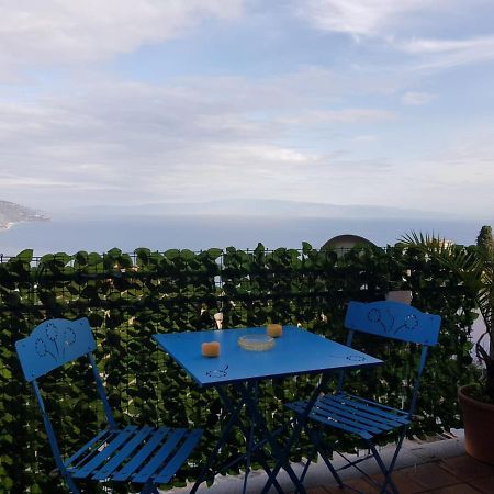 "Sea-See" Studio Taormina Center - Bellissima Vista Mare - Corner Kitchen Exterior photo
