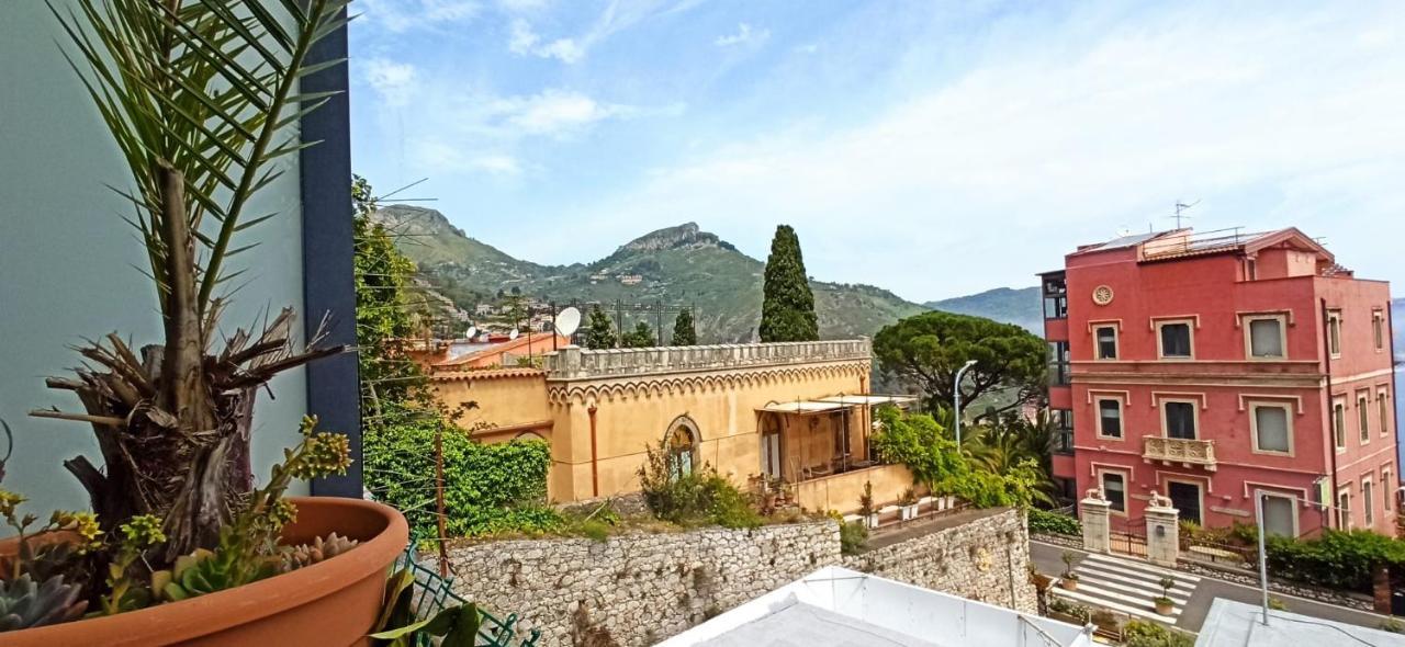 "Sea-See" Studio Taormina Center - Bellissima Vista Mare - Corner Kitchen Exterior photo