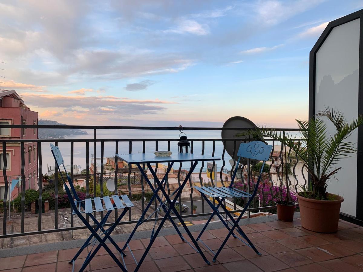 "Sea-See" Studio Taormina Center - Bellissima Vista Mare - Corner Kitchen Exterior photo